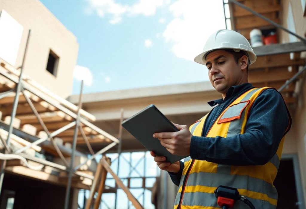 man working in restoration management